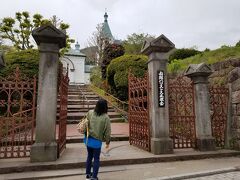 隣にハリストス教会です。別名ガンガン寺。