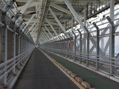 因島大橋を渡り(すれ違う時だけ怖い)