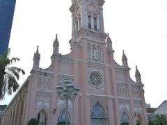 街歩き、ダナン大聖堂はピンクのかわいい教会
