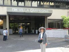 5月31日（火）昨晩泊まったホテルNH Roma Villa Carpegnaです。ヴァチカンの南西にあるのでローマ中心へはバスで行きますが、これがなかなか大変でした。バスの間隔が長い上、来たと思ったら満員だったりして。