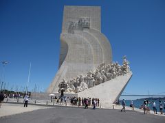 さてリスボン2日目
大航海時代の象徴「発見のモニュメント」
この中にフランシスコ・ザビエルとか世界一周したマゼランもいるらしい。