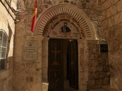 シリア正教会が管理する聖マルコ教会

15時から見学可能だが、クローズのままで見学できず、諦めてユダヤ人地区を抜けオリーブ山を目指す