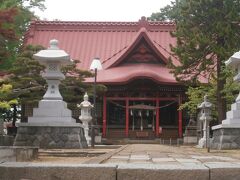 山王神社で右折