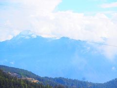 チョモラリ。時折雲に隠れてしまうけど、見られてラッキー！