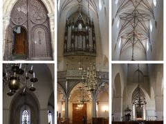 13世紀半ばに建築、15世紀に改築、1840年に現在の姿に修復。シンプルですっきりした内部。