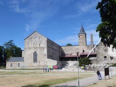6月7日
タリン観光を終え、ラトビアの首都リガに向かいました。途中の町、ハープサルとバルヌを少しだけ観光しました。

ハープサルはエストニア西部の海沿いの町です。タリンからラトビアのリガに車で行く途中にありますので、寄ってみました。リゾート地で人口１万人程です。町の歴史は1279年に始まっているいます。サーレ・レーネ司教領の中心地となり、ハープサル城(エストニア語: Haapsalu piiskopilinnus)が作らたのが始まりです。

ハープサル城は城と教会が一体化し珍しい城です。左側が教会で、中央部から右手にかけて城になっていました。教会は聖ニコラス聖堂（St. Nicolas Cathedral）で訪問時には修復工事が進行中でした。