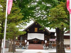タクシーにて北海道神宮の頓宮へ移動しました。