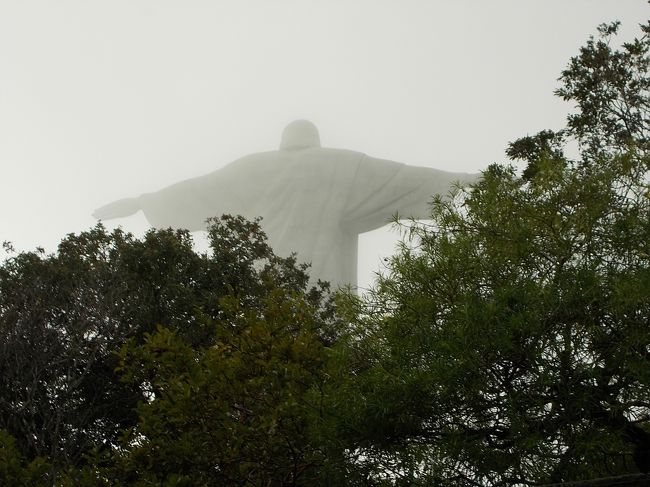 キリスト像まであと少しです