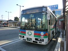 大雄山駅からは、伊豆箱根バスに乗ります。

⑥伊豆箱根バス:道了尊行
大雄山.7:50→道了尊.8:00