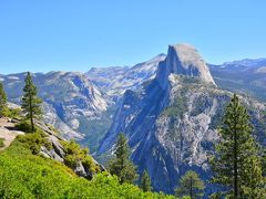 Glacier Point （グレーシャーポイント）
ヨセミテ一番の観光スポットはここだろう

標高2199m、自然が創ったパノラマ展望台だ
眼下には氷河が削りだしたU字谷に箱庭のような景色が広がる