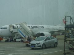 飛行機での移動