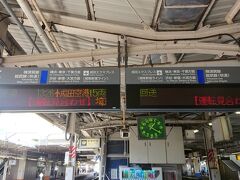 大船駅で乗換です。
成田エクスプレスでもよかったのですが、A特急料金をケチって普通列車のグリーン車です。