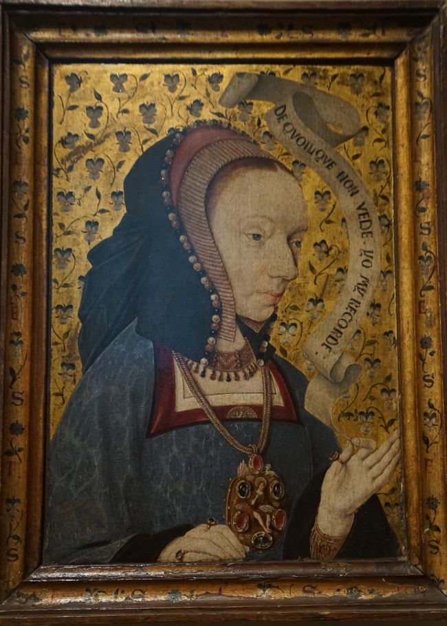 スペインの画家「パンジーの婦人」15世紀後半