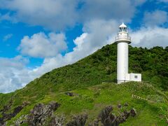 登山後、御神崎灯台へ。
ちょっと夕日には早かったかな。