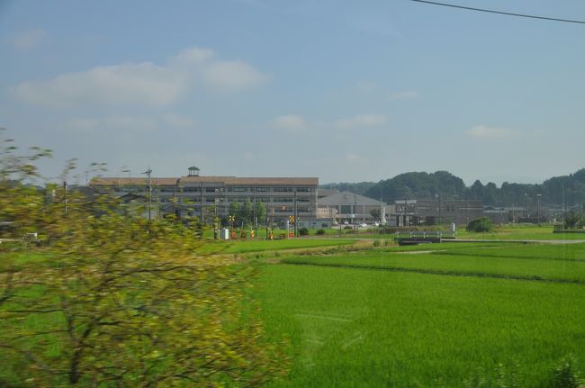 　七尾線が近づいてきました。