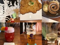 さて、晩ご飯でやんすが、1軒目のラクサ一つだけで足りるはずもなく、2軒目にハシゴでやんす。
ドイツ料理の「brotzeit」。Singaporeに4店舗あるうちの一つがKatongにあるという事で、お店はJoo Chiat St.とEast Coast Rd.の交差点という分かりやすい場所にありやした
嫁はライトなドイツビール、拙はビールNGなのでSingapore Slingで、まずはカンパイ。2杯目にRieslingをいただきやした。もちろん、ドイツワインです