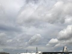 今日も新中央航空にお世話になりました。