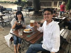 地ビールのダチツキーで一服