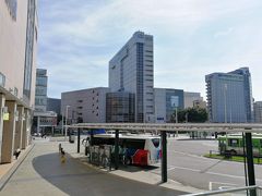 富山駅前バス乗り場
明日の乗り場を確認しました。

