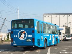 車体にもTAMA駅長が描かれています。　ちなみに、TAMA駅長とは、和歌山電鐡貴志川線のたま電車が有名になるキッカケになったネコの駅長の事です。　その和歌山電鐡は現在、岡山の両備グループに入っています。　

以前、和歌山電鐡のTAMA電車などに乗った時の旅行記は↓
https://4travel.jp/travelogue/11138313 (2016年6月)