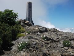 11時、ようやく兎岳に