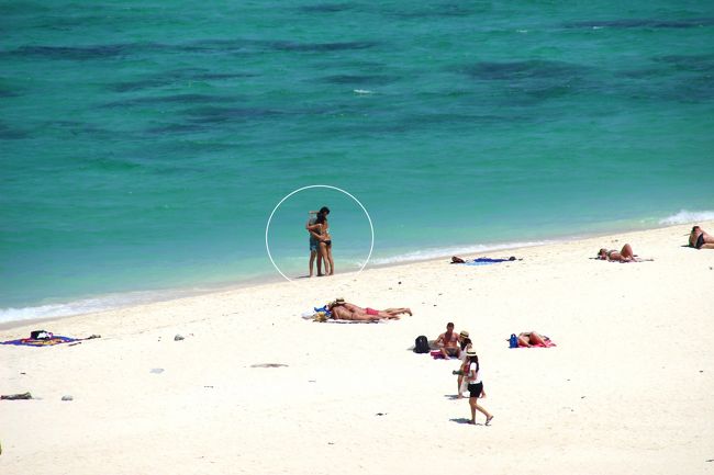 ☆Sandbar View from Mountain Resort Restaurant @ Koh Lipe Thai<br /><br />やっぱね、<br />ナンカしそうなな雰囲気だもん(^_^;)。
