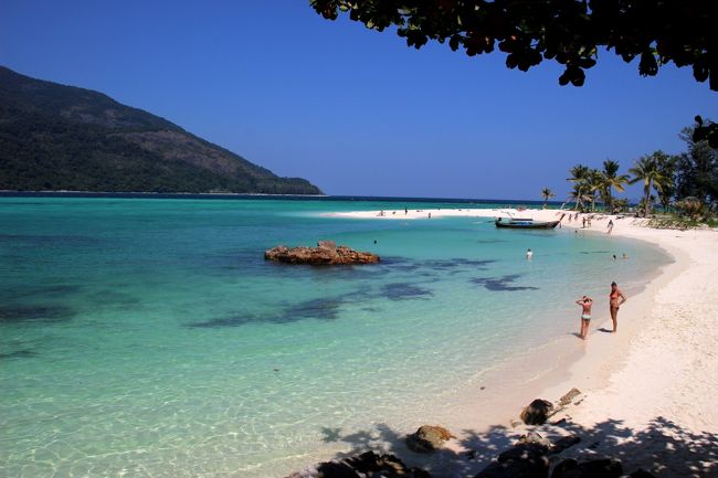 ☆Sandbar View from Mountain Resort Entrance stairs  @ Koh Lipe Thai