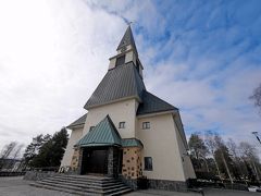 1231 Rovaniemi教会　戦争で壊滅状態になったロヴァニエミ市で、最初に再建された教会は1950年に完成