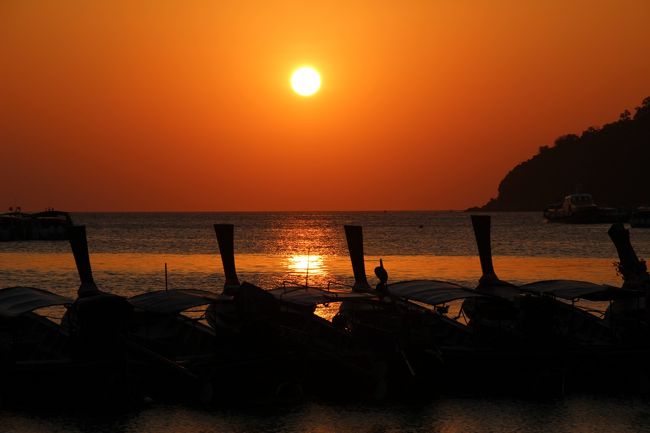 ☆Sunset View from Pattaya Beach @ Koh Lipe Thai