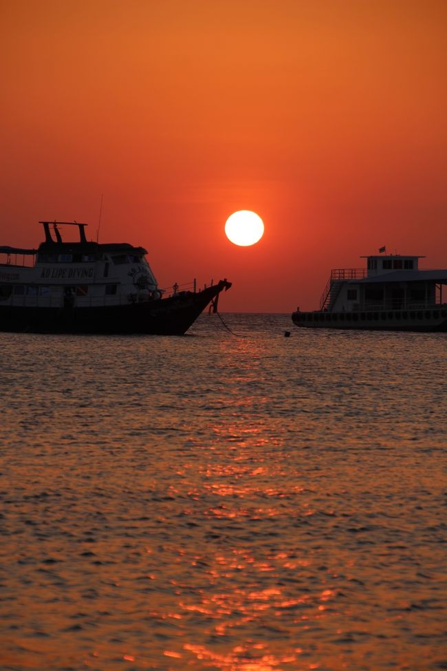 ☆Sunset View from Pattaya Beach @ Koh Lipe Thai