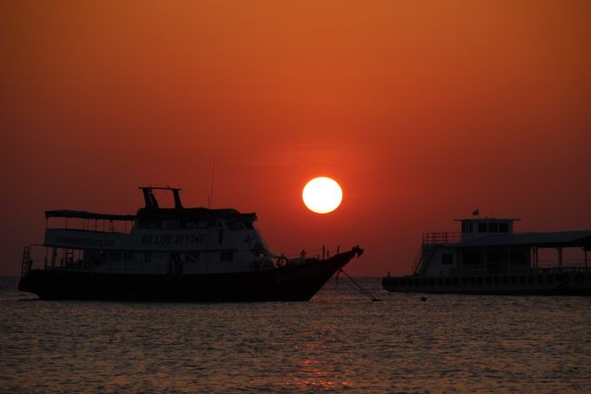 ☆Sunset View from Pattaya Beach @ Koh Lipe Thai