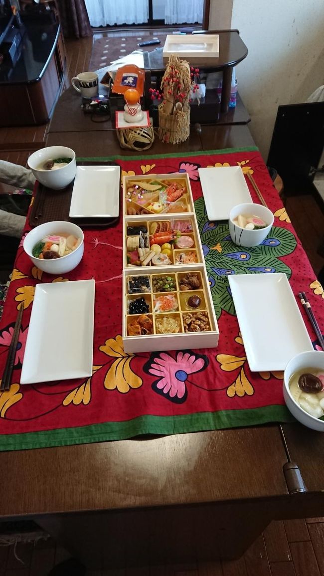 ホテルこぶぞうのお正月料理っす。<br />この後、家族はちりぢりに・・・。
