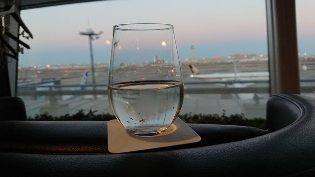 焼酎のソーダ割りです。