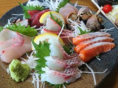 夜はホテル近くの海坊主さんへ