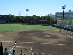 12:35 江戸川区球場で高校野球東東京大会
