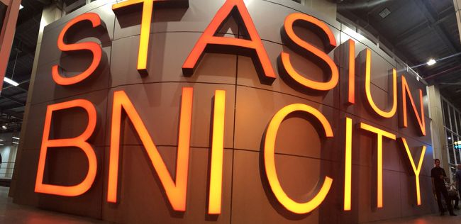 Sudirman と<br />BNI Cityは同じ駅ということらしい