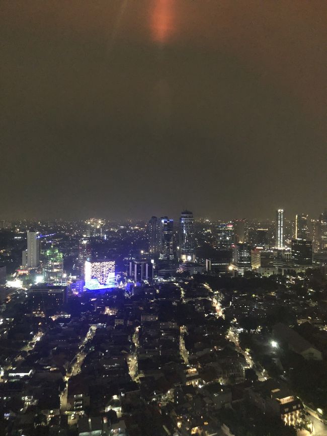 部屋からの夜景