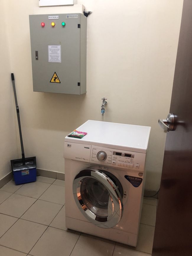 洗濯機ももちろんあるよー