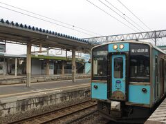 八戸駅から約１時間で下北半島への入り口・野辺地駅に到着します。