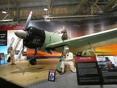 太平洋航空博物館にはゼロ戦がありました。
