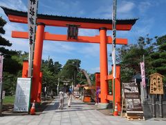 一ツ目の観光地は、白山神社