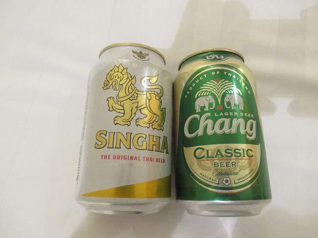 ホテルの目の前のセブンイレブンでタイビール