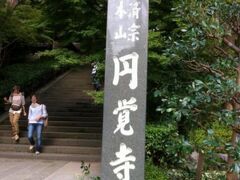 円覚寺に到着。
こちらは「瑞鹿山大円覚興聖禅寺」といい、
鎌倉幕府の8代執権・北条時宗が建立しました。
北条時宗って確か「文永の役・弘安の役」の時の人だったよなぁ…。
と、頭の片隅にあったのでパンフレットをよく見たら、
文永・弘安両役で亡くなった人を弔い、
自身の精神的な支柱になった禅道を広めたいという考えより
建立されたと記載されていました。

覚えているものだなぁwww