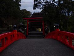 そして　国宝青井阿蘇神社
ひっそりとしています。