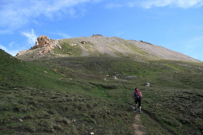 前方の山塊がセ・ドゥ・マリンダです。
