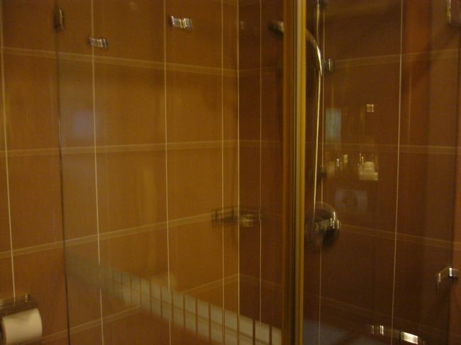 シャワーブースは独立していました。