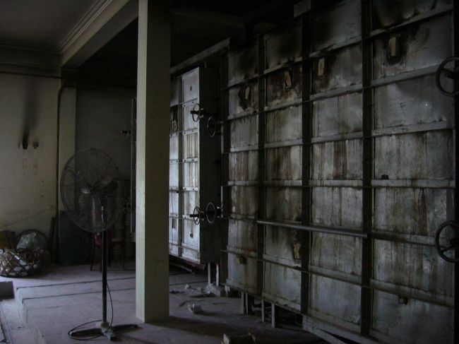 陶磁器を焼くかまど。