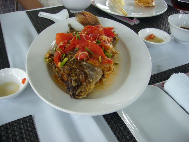 魚を煮たもの。