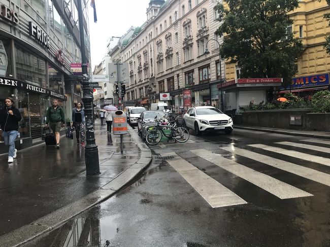 ヨーロッパ旅行 自転車 雨の日