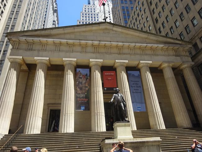 ビジネスクラスで真夏のnyへ 世界一の大都会母娘の珍道中 自由の女神 ウオール街 ９ １１メモリアル ブルックリン橋を歩いて渡る メイシーズでお買い物 ニューヨーク アメリカ の旅行記 ブログ By オカンカンさん フォートラベル